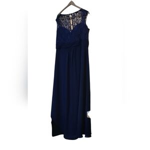 Chic Navy Lace Dress Some Callouts But Fixable